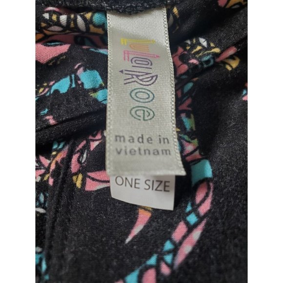 Lularoe Leggings One Size Paisley - Picture 3 of 3